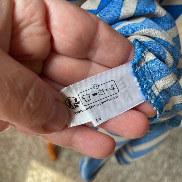 Anna Kay Geometric Print Flounce Hem Minna Dress - Picture 9 of 13